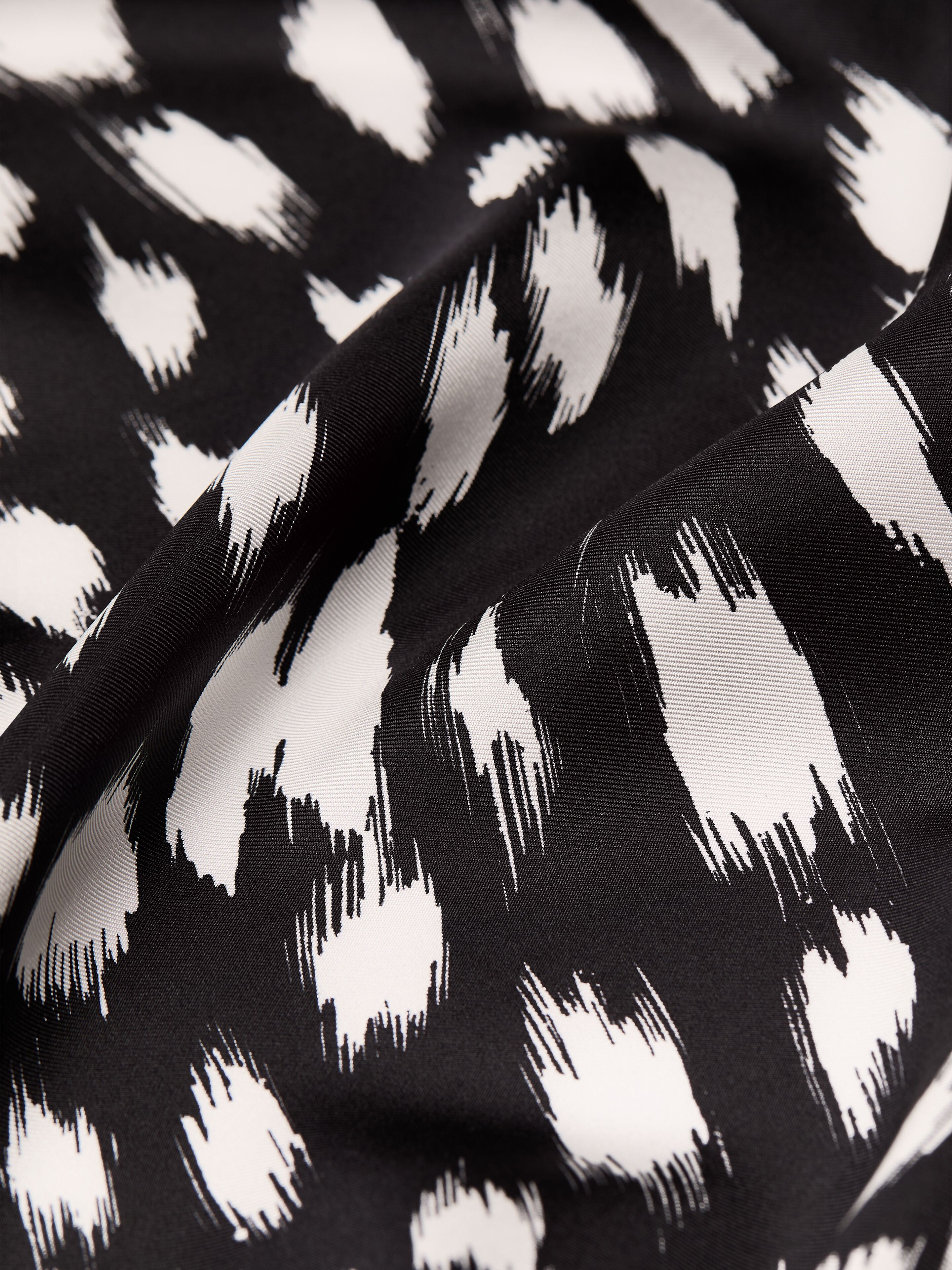 アニマルプリント シルク スクエア スカーフ